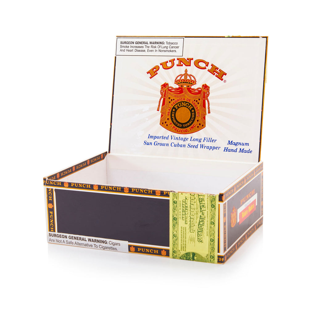 Black 'Punch' Magnum Cigar Box (A+D)
