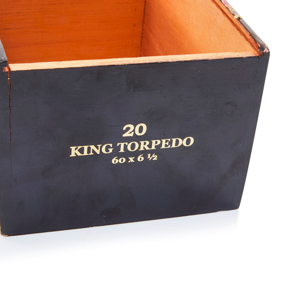 Black 'Niño Vasquez' Cigar Box (A+D)