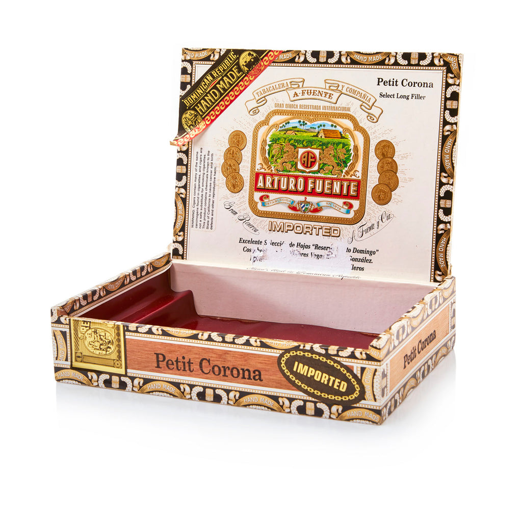 Tan 'Arturo Fuente' Petit Corona Cigar Box (A+D)