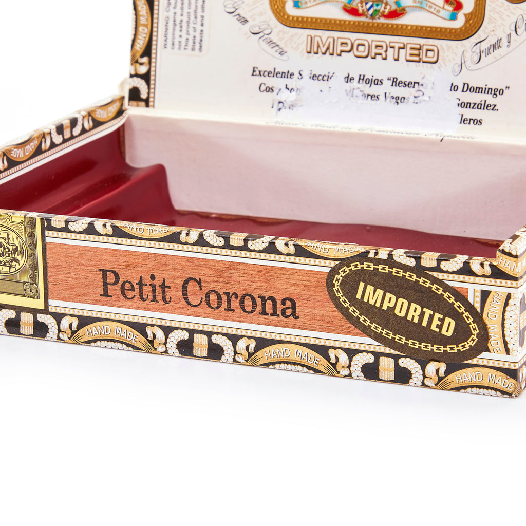 Tan 'Arturo Fuente' Petit Corona Cigar Box (A+D)