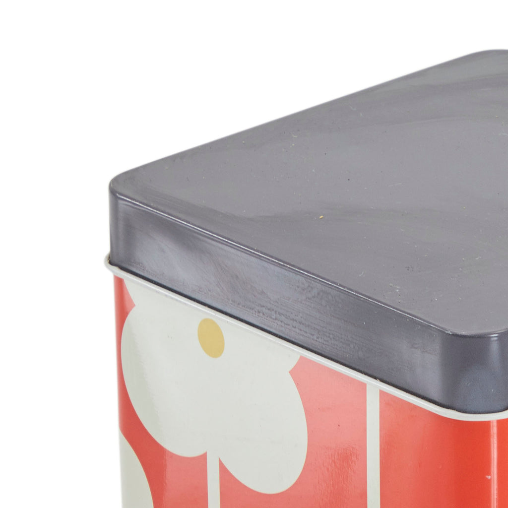 Red Tin Flower Box (A+D)