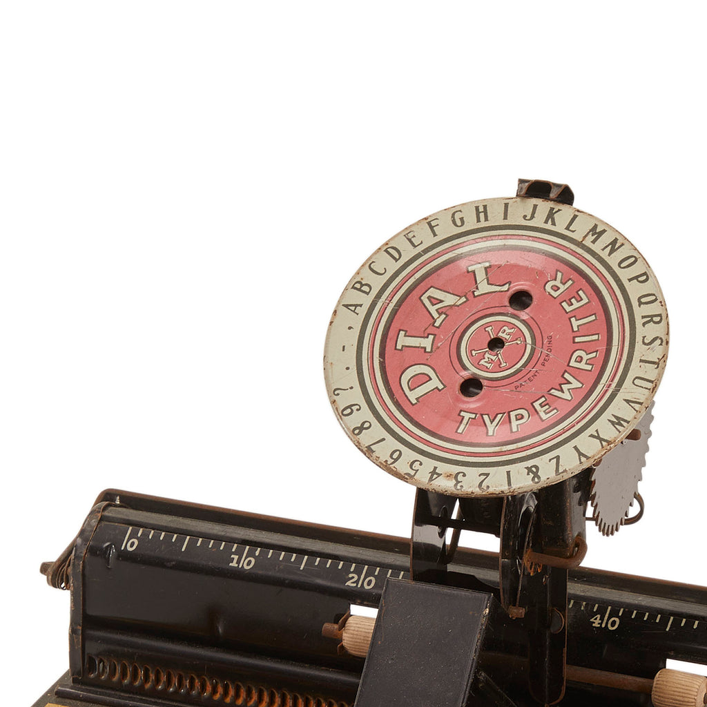 Dial Black Faux Typewriter (A+D)