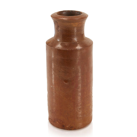 Brown Ceramic Vase (A+D)