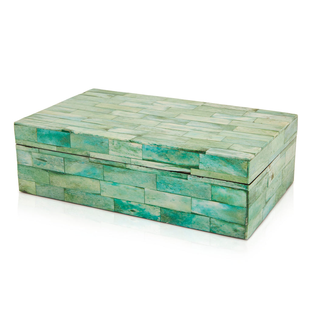 Green Brick Jewelry Box - Large (A+D)