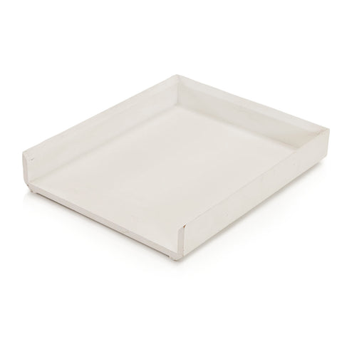 White Wood Office Tray (A+D)