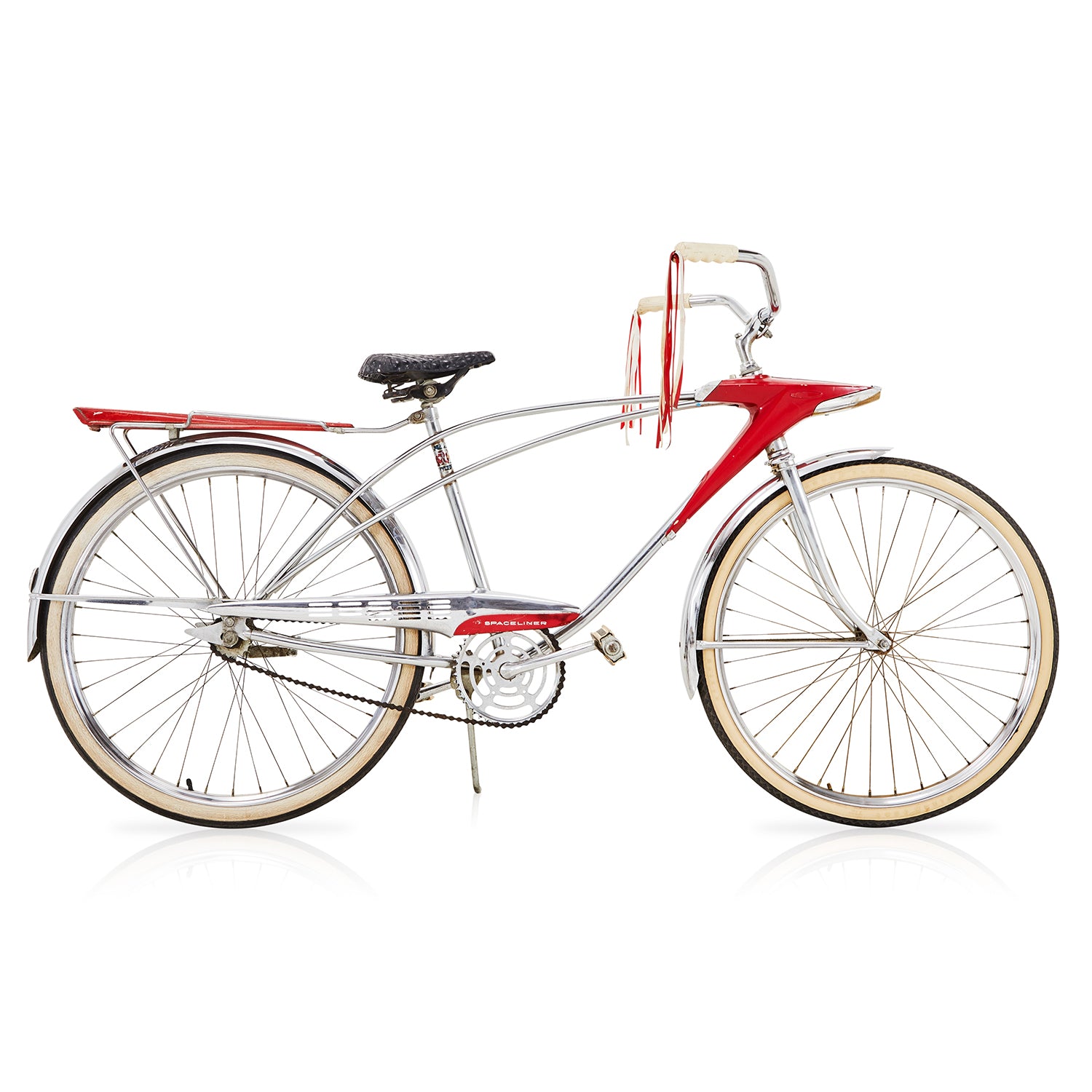 sears stationary bicycles Sears Spaceliner Bicycle - Red
