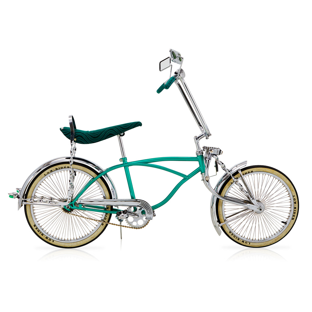 Teal Lowrider Bicycle