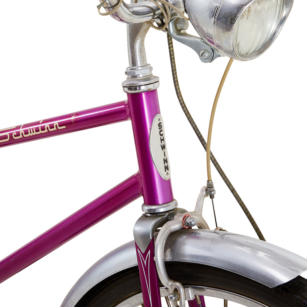 Purple Schwinn "Twinn" Tandem Bicycle