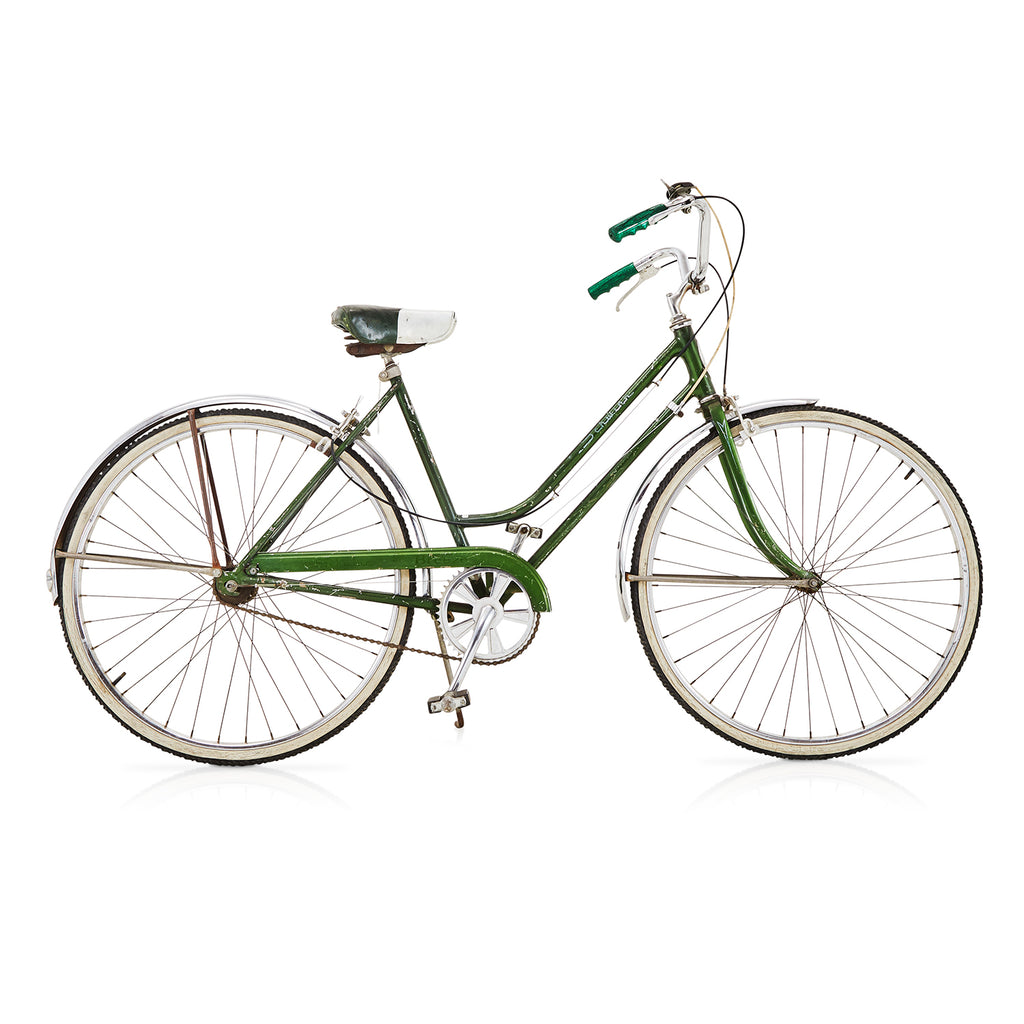 Green Schwinn Cruiser Bike