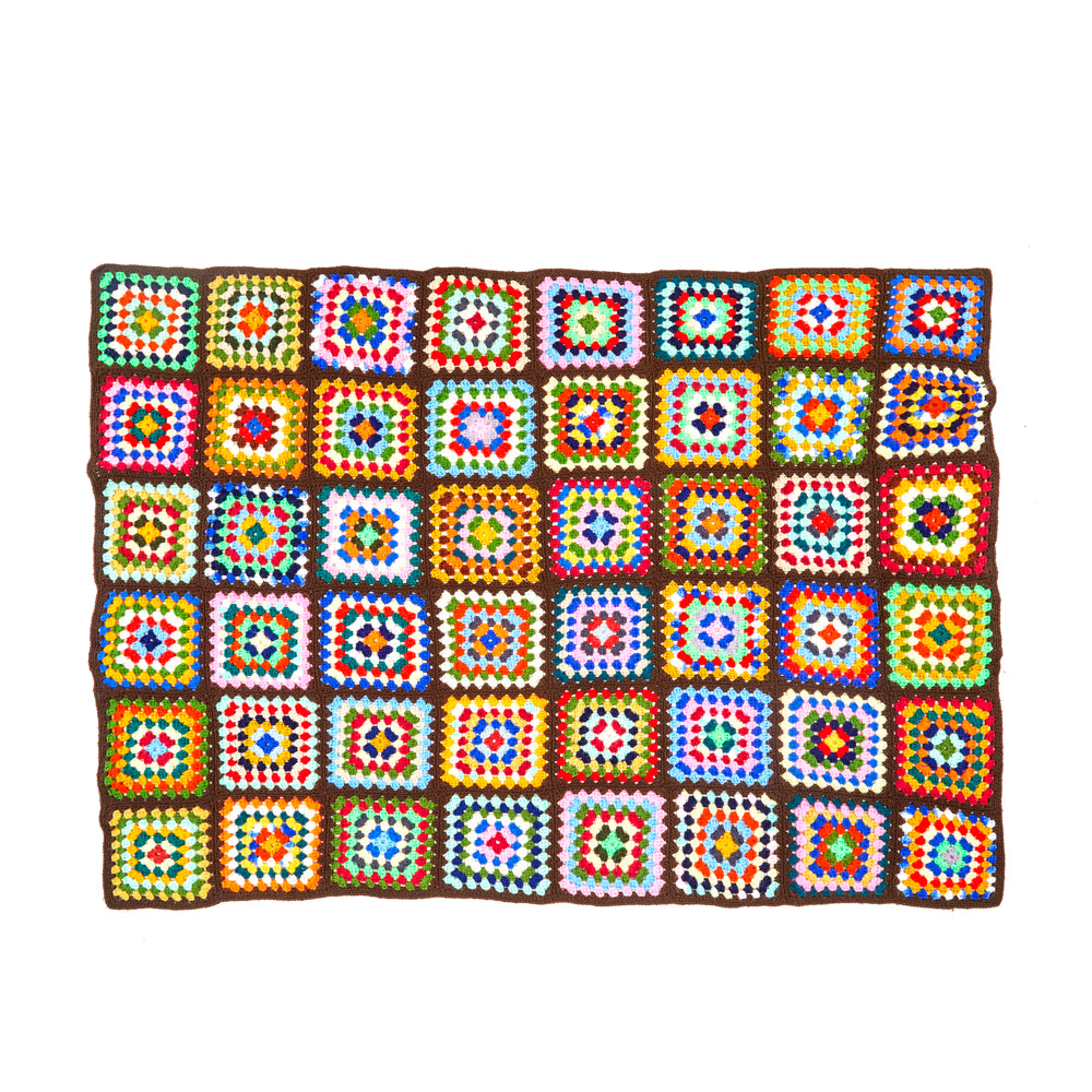 Multicolor Knit Blanket