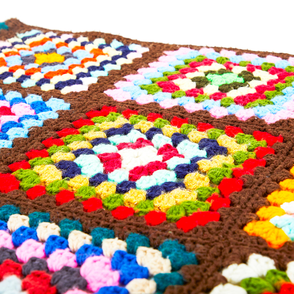Multicolor Knit Blanket