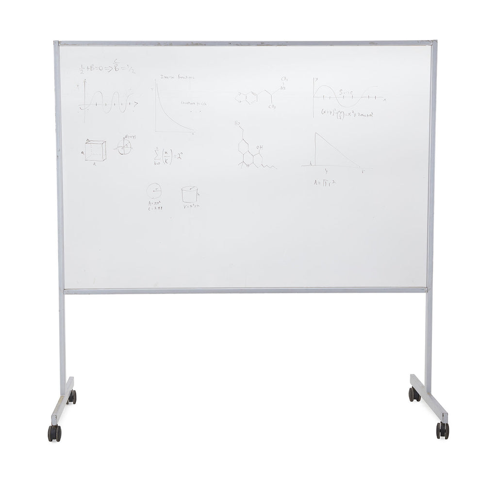 Rolling Dry-Erase White Board