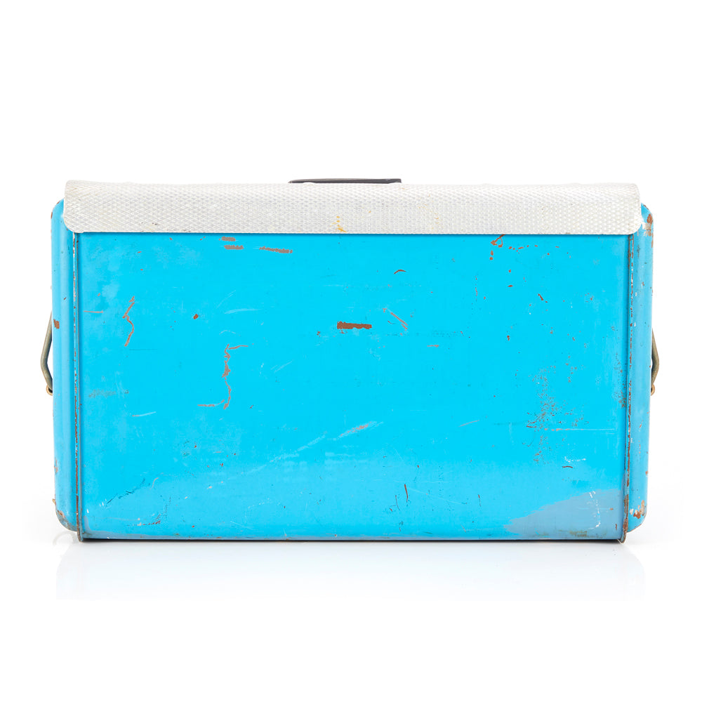 Vintage Blue Thermaster Portable Ice Box