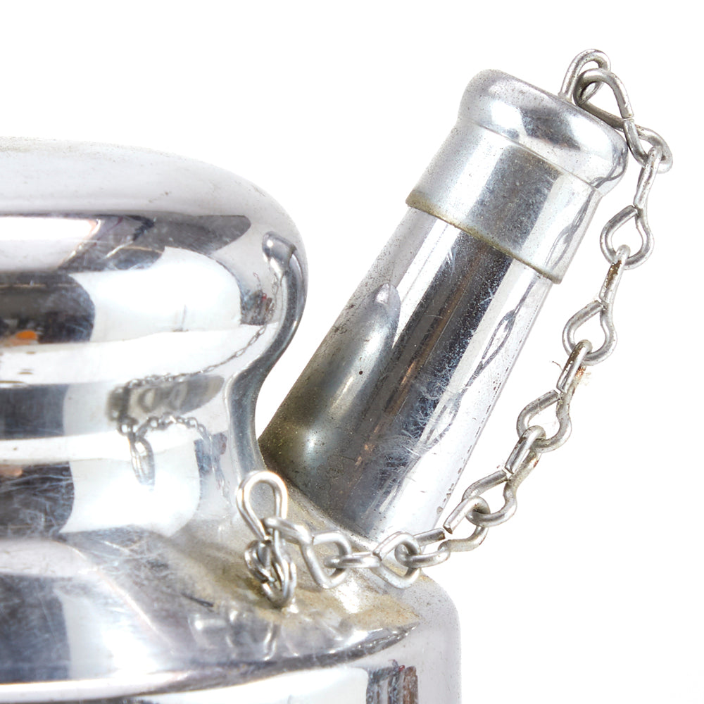 Chrome Dimpled Cocktail Shaker