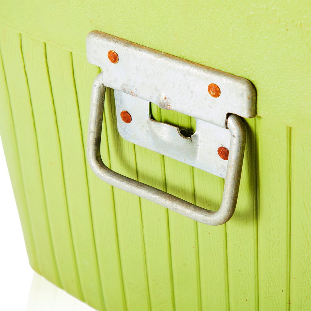 Lime Green Vintage Cooler