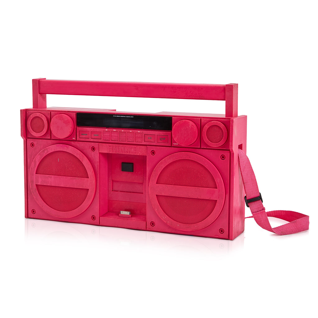 Hot Pink Modern Boombox