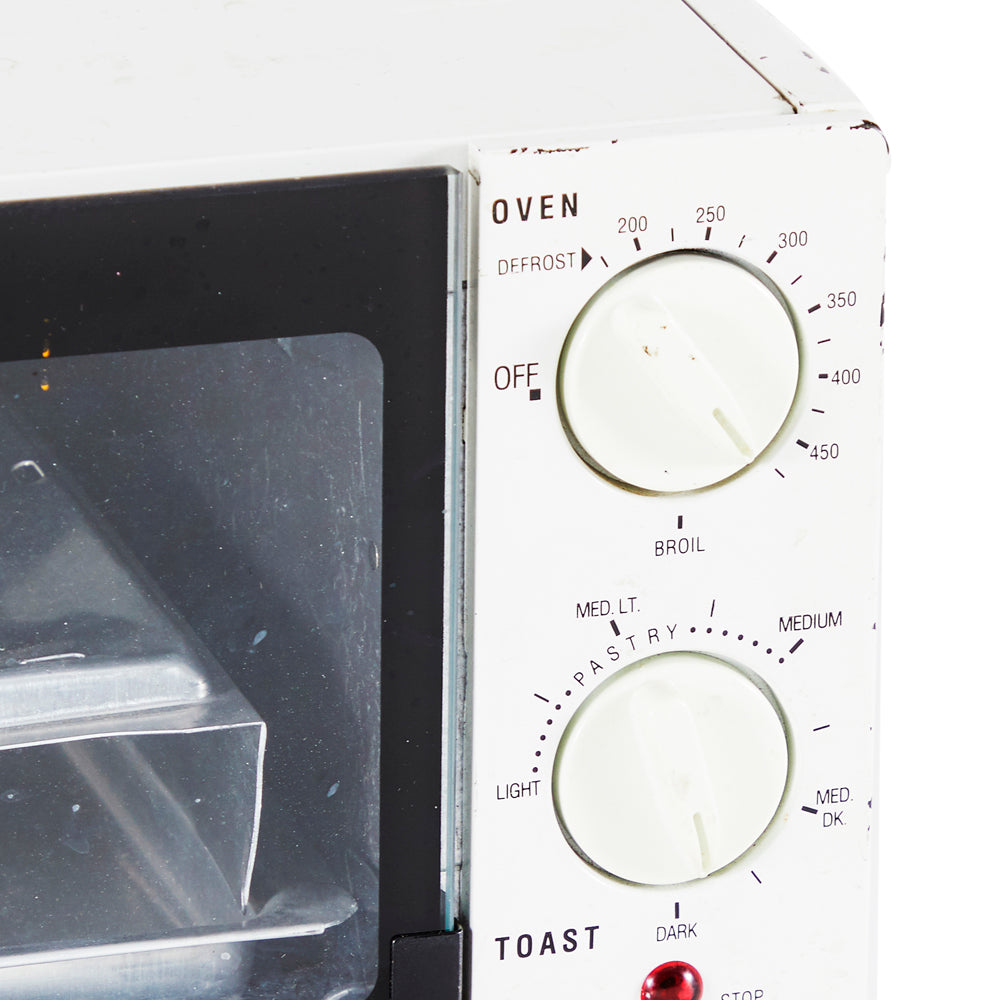 Vintage Proctor Silex OVENMASTER Toaster Oven Broiler TESTED White Retro  Kitchen