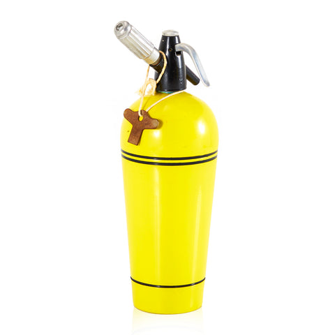 Yellow Seltzer Bottle