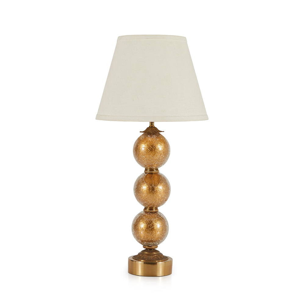Gold Tri-Ball Desk Lamp