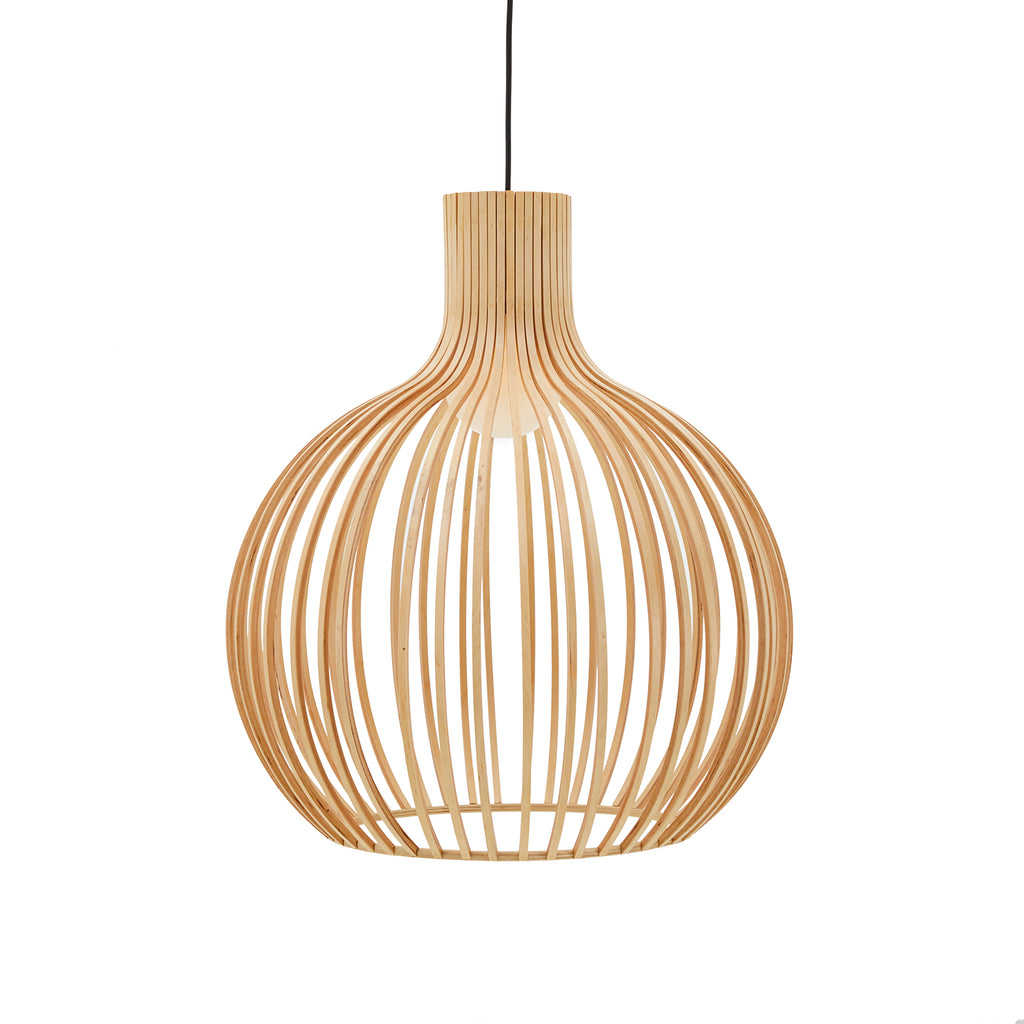 Contemporary Bentwood Pendant Lamp