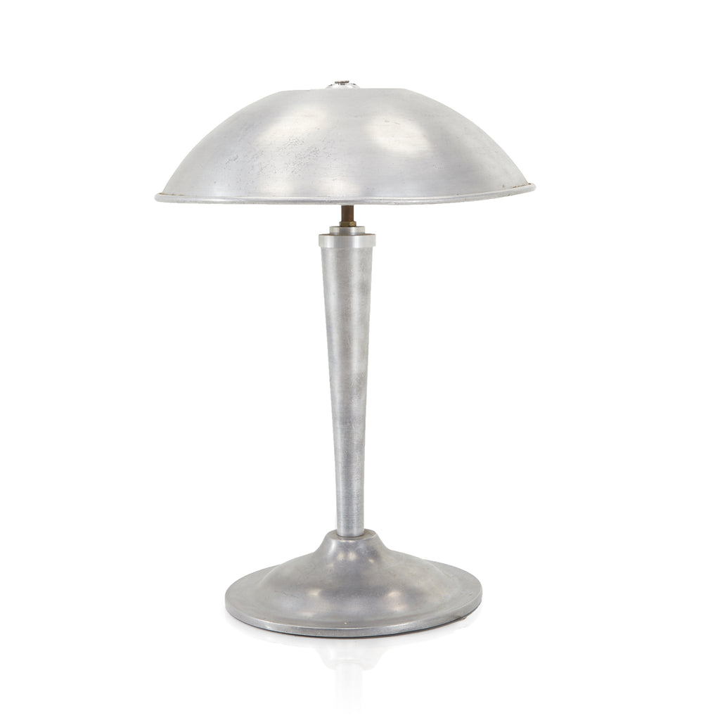 Aluminum Dome Tall Table Lamp