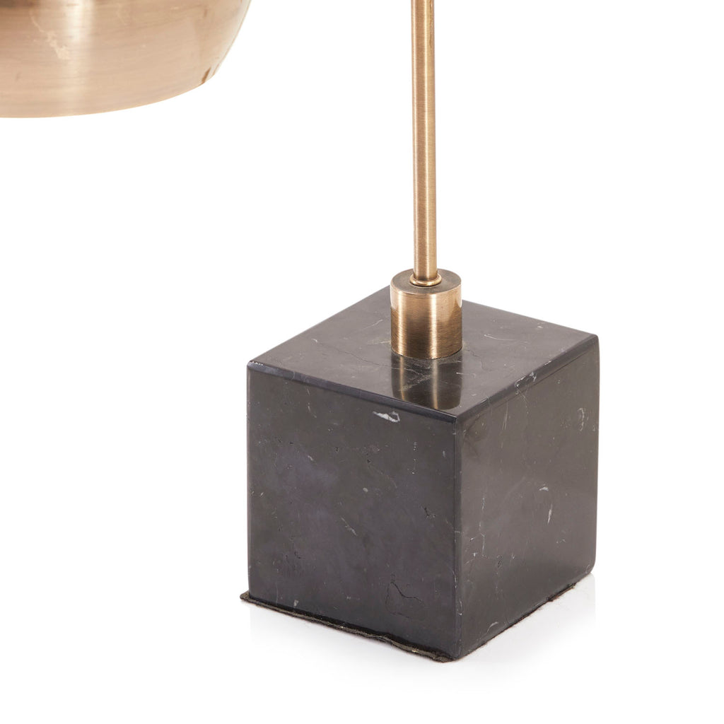 Brass Arch Dome Table Lamp