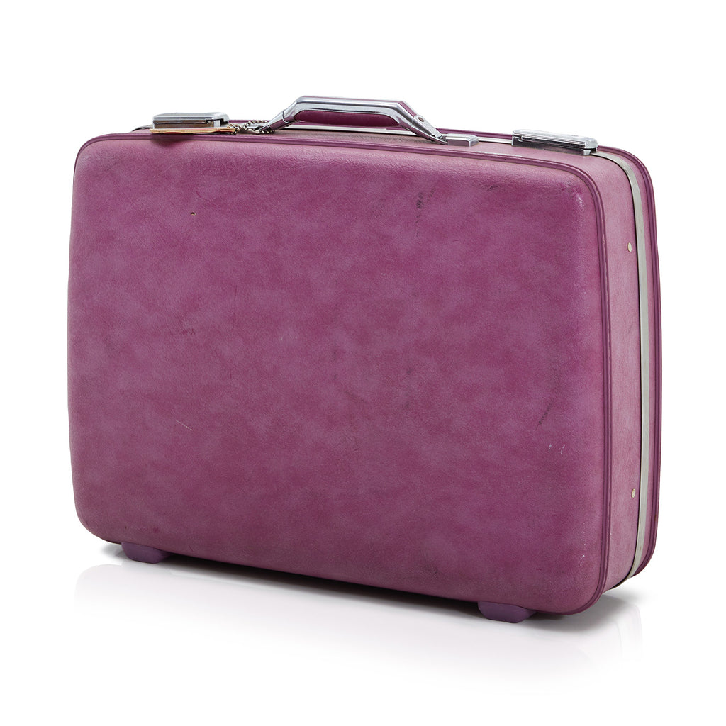 Vintage Purple Suitcase Small