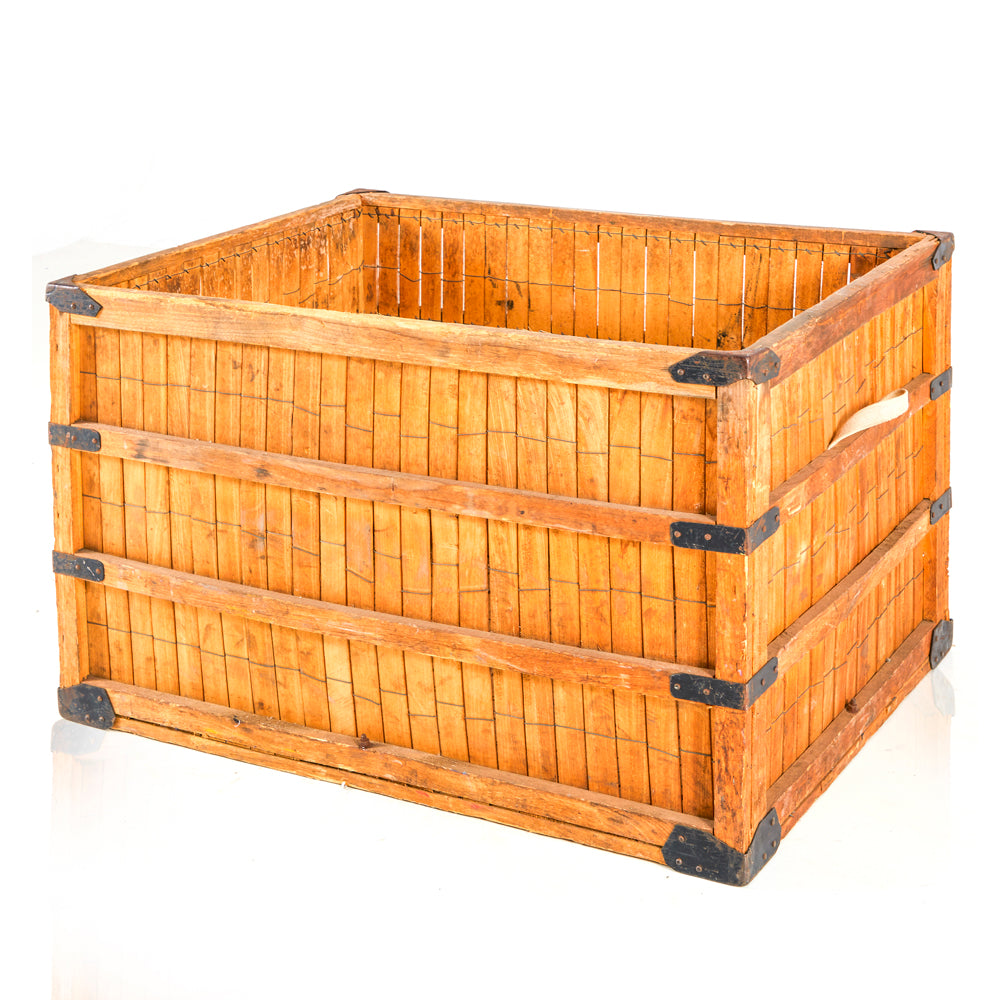 Wood Light Vintage Crate
