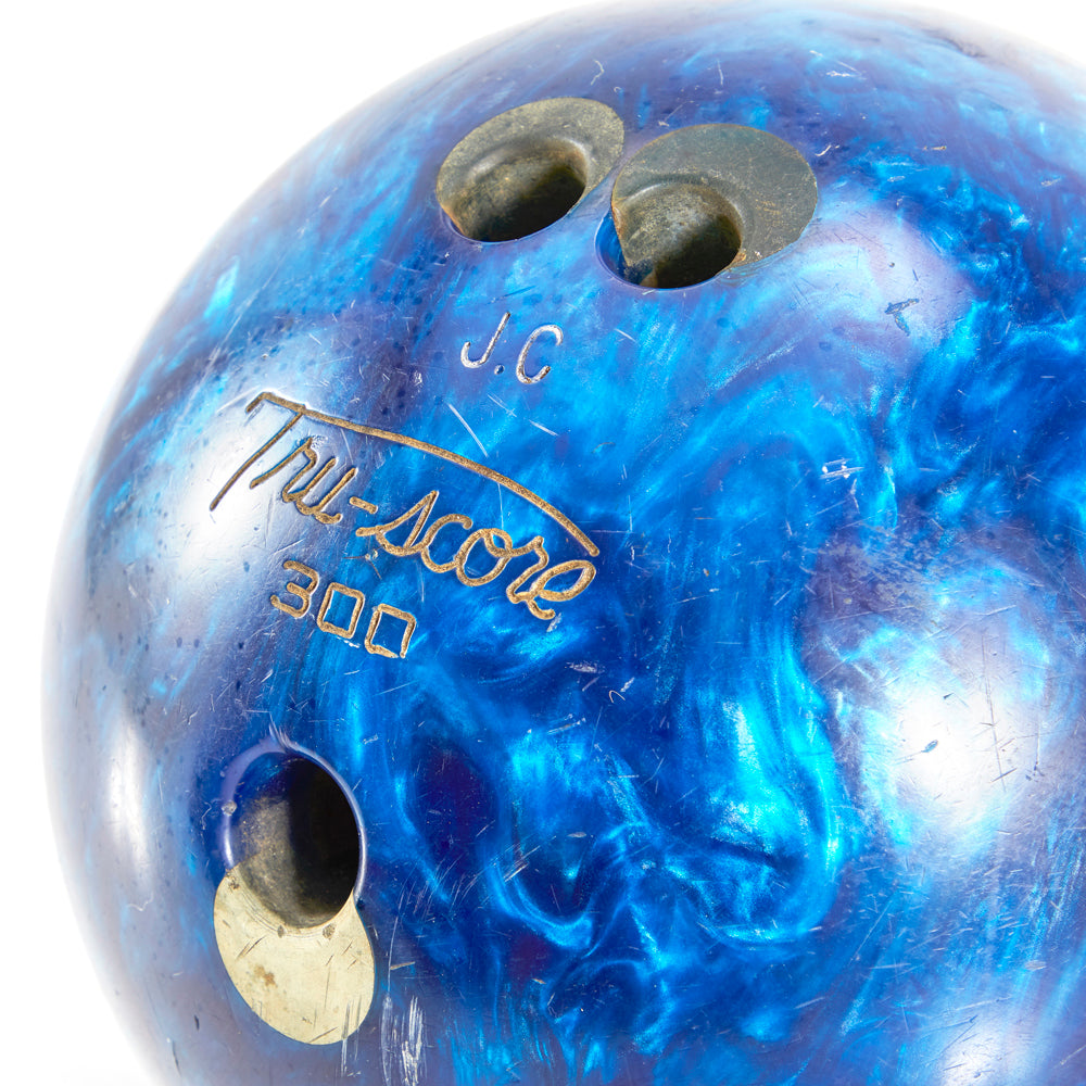 Tru-Score Blue Bowling Ball