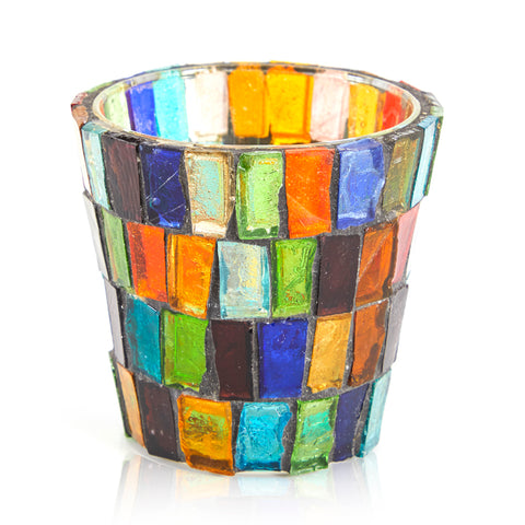 Colorful Handmade Stained Glass Cup