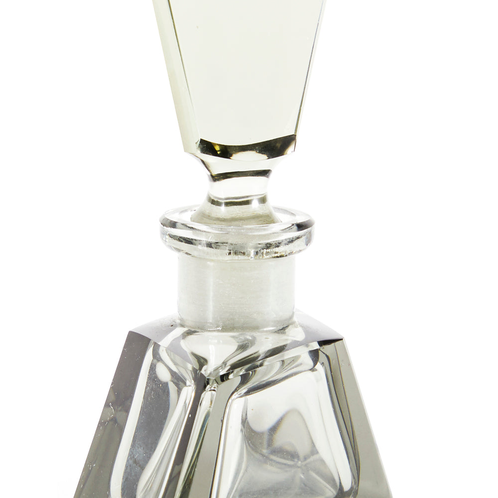 Clear Sharp Crystal Perfume Bottle