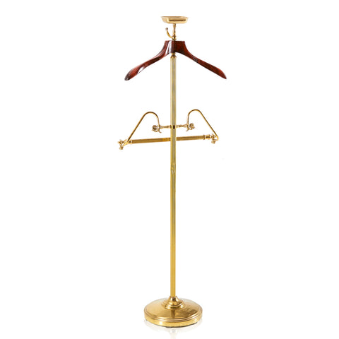Gold Suit Valet Stand