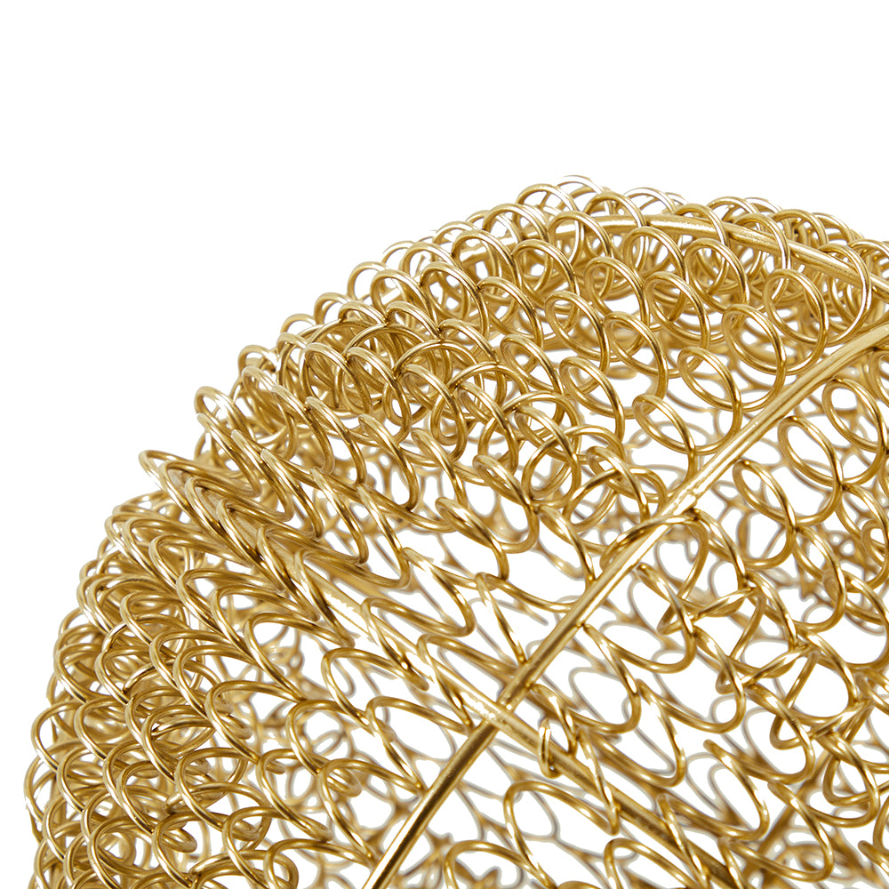 Gold Chain Linked Ball