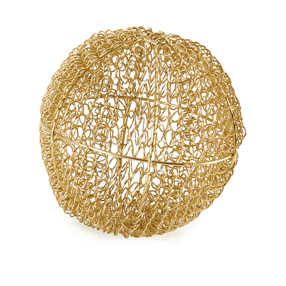 Gold Chain Linked Ball