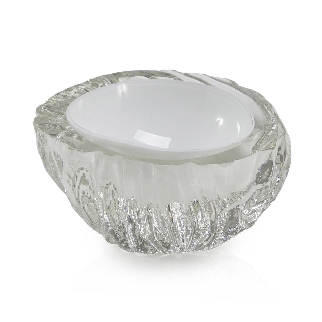 Glass Ice Bowl Ashtray
