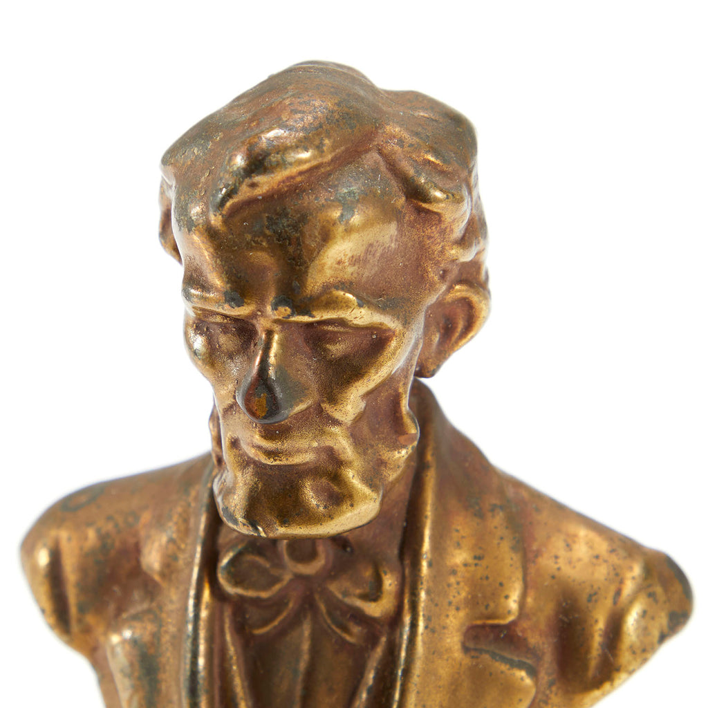 Small Bronze Abraham Lincoln Bust