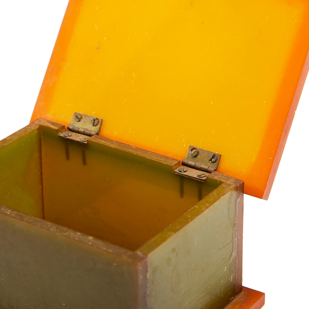 Orange Tiny Acrylic Box