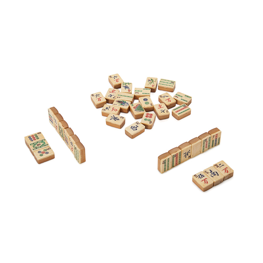 Orange Mahjong Set