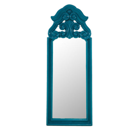 Blue Venetian Mirror