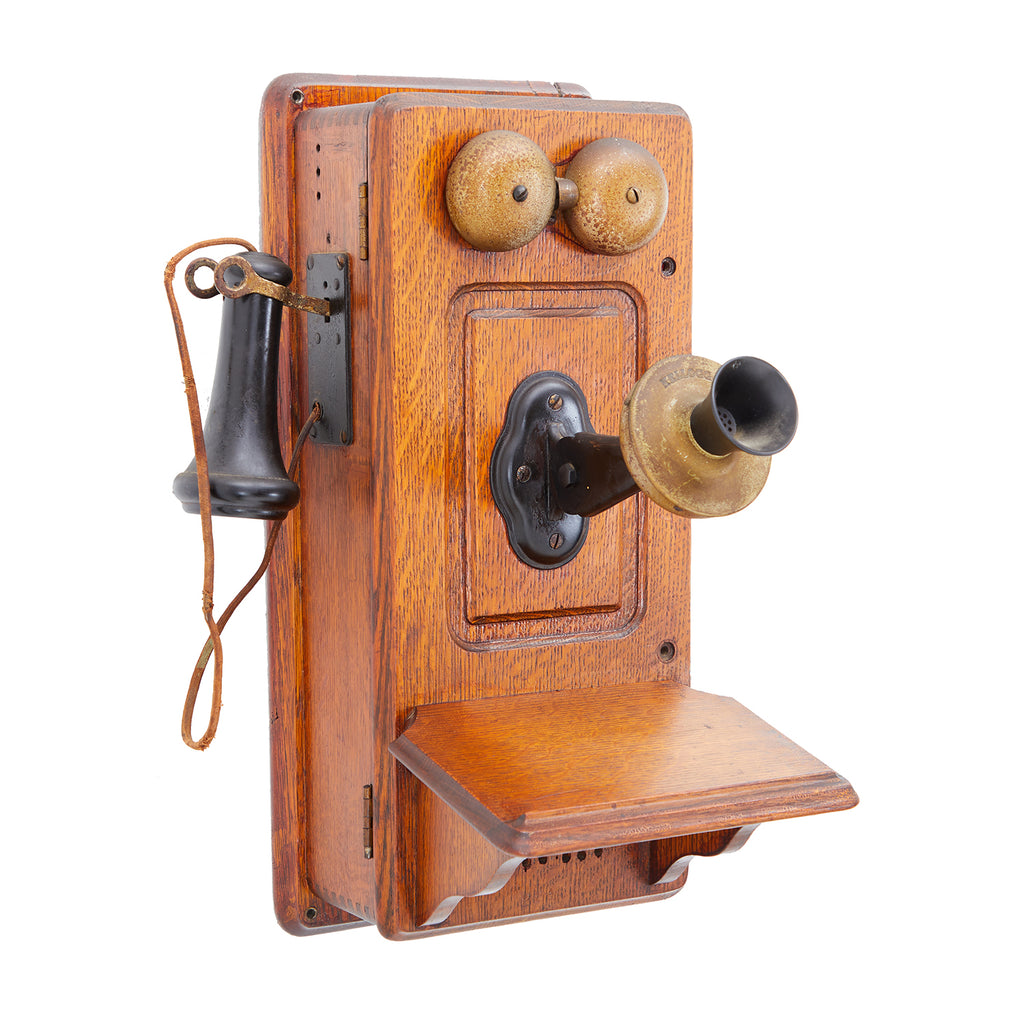 Vintage Wooden Telephone