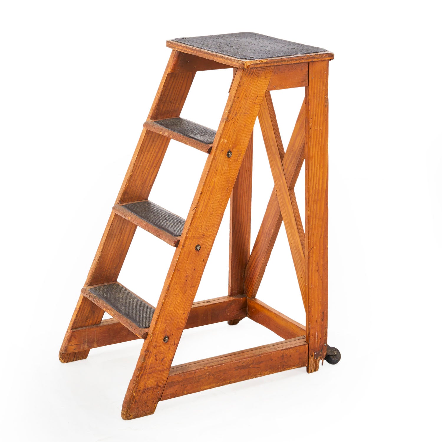 Wood Library Step Ladder - Gil & Roy Props