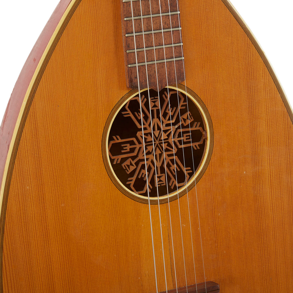 Wood Acoustic Lute Guitar