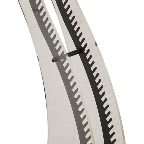 Acrylic Curved CD/DVD Storage Rack - Gil & Roy Props