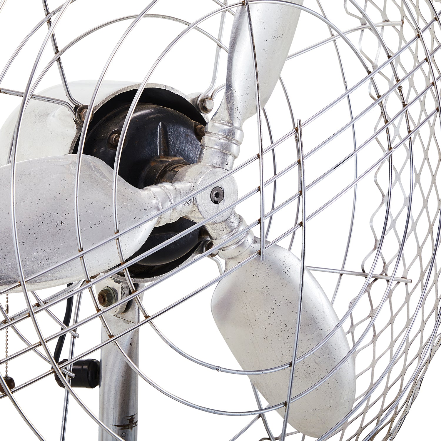 Silver Hunter Standing Fan - Gil & Roy Props