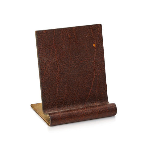 Brown Miniature Leather Podium (A+D)