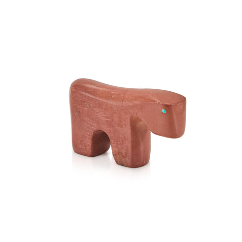 Brown Small Wooden Animal Figurine (A+D)