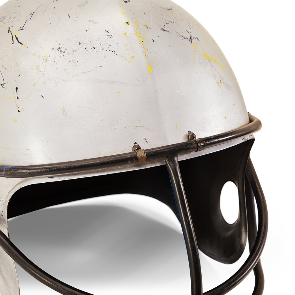 Silver Vintage Football Helmet (A+D)