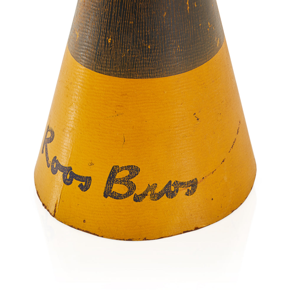 Yellow "Roos Bros" Cheer Megaphone (A+D)