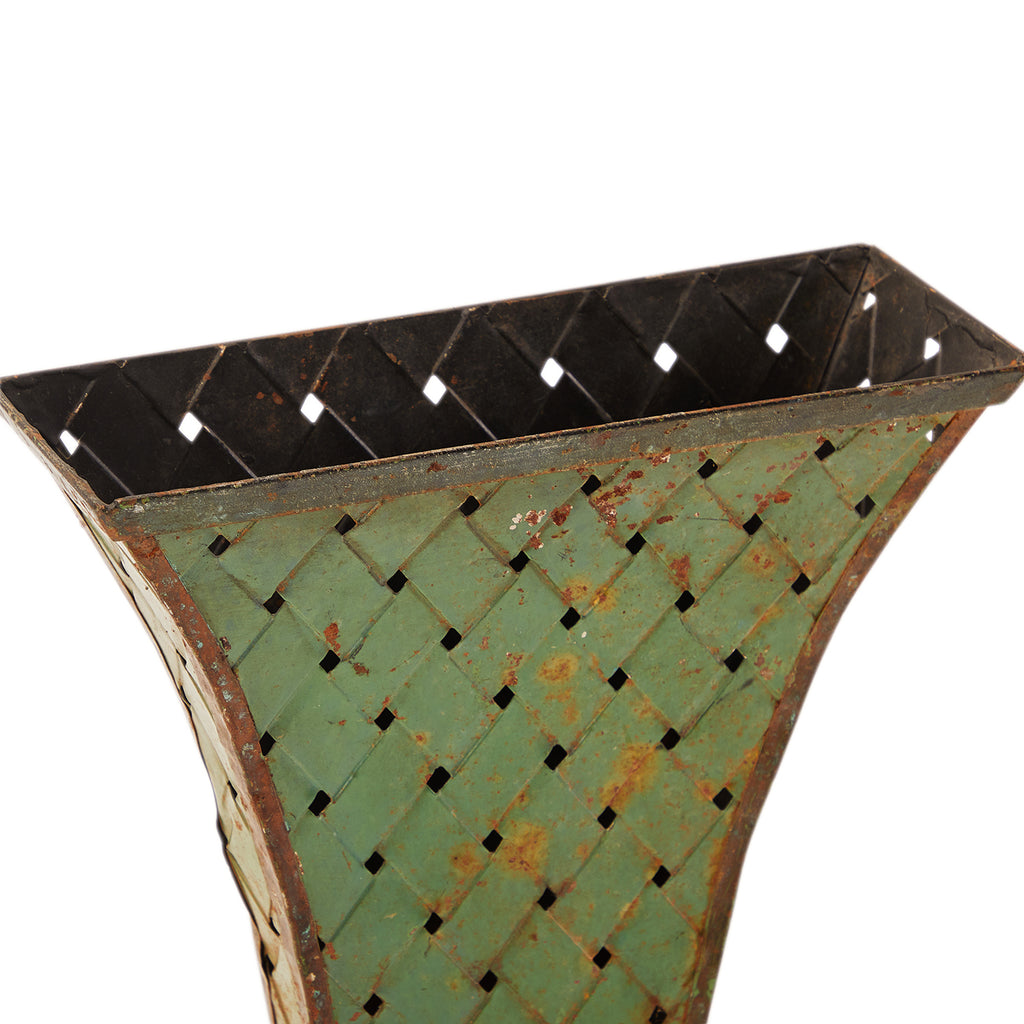 Green Rustic Decorative Vase (A+D)
