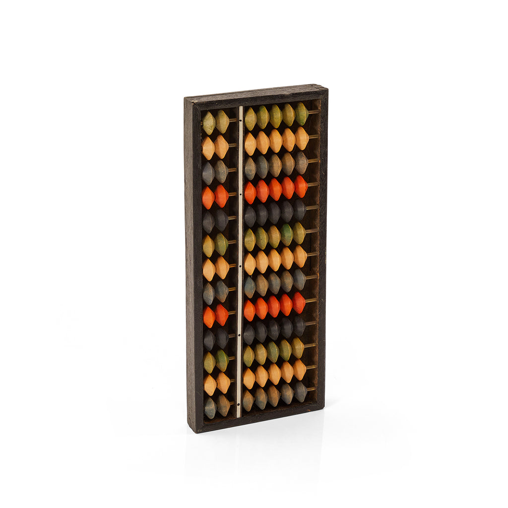 Black Multicolored Wood Abacus (A+D)
